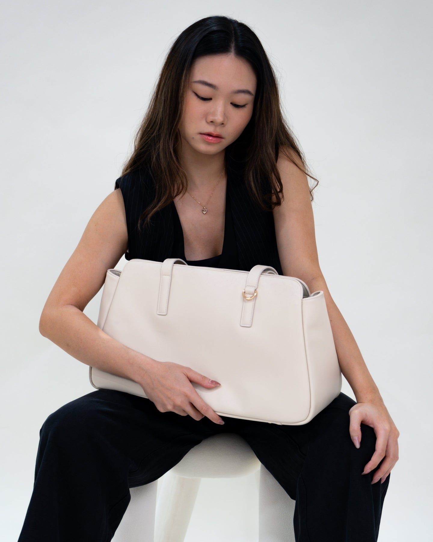 The Kai Tote (Creme)